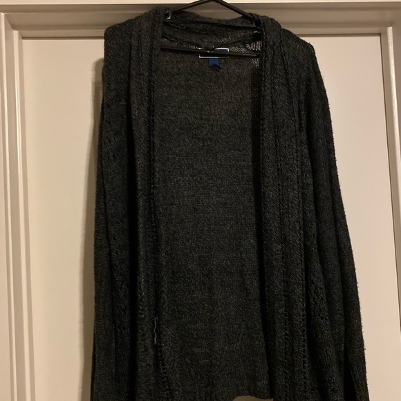 Grey sweater jacket - Picture 1 of 2